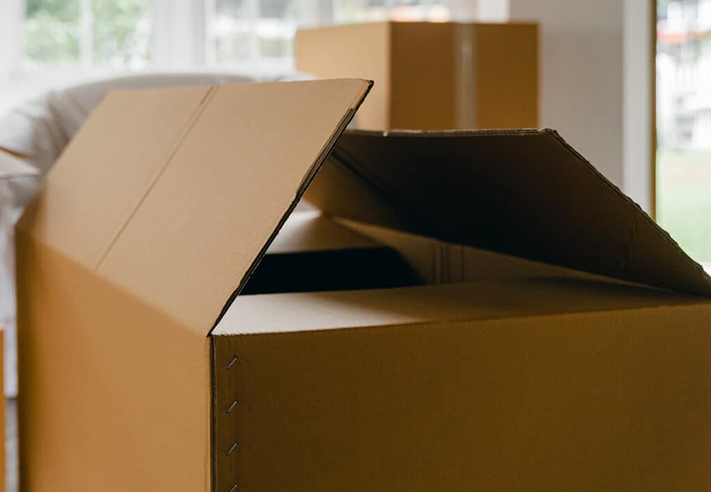 déménagement professionnel - déménagement en cours