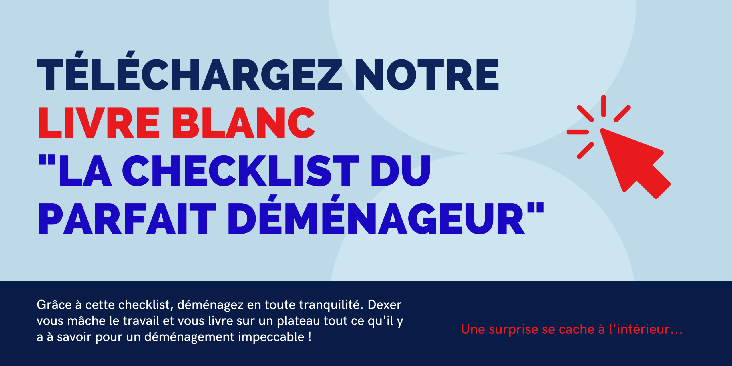 LIVRE BLANC " La checklist du parfait déménageur"