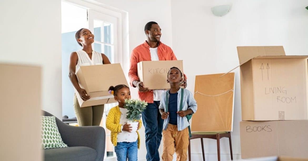 déménagement famille